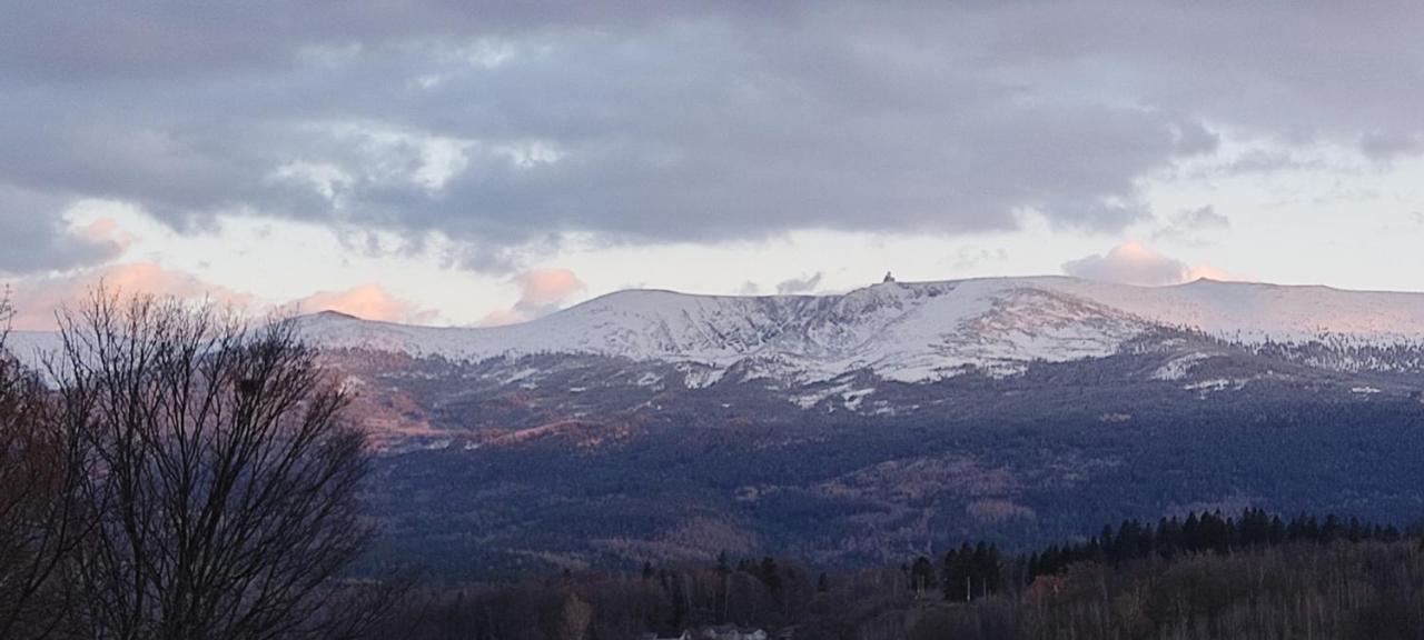 Domki Na Skale Z Widokiem Na Panorame Karkonoszy Szklarska Poręba Exterior foto